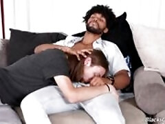 Blacksonboys - Long Haired Cute Jock Gets Barebacked Hard by a Juicy BBC