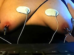 BIG FAT FEMBOY TITS GOES SHAKING BY ELECTRO TORTURE