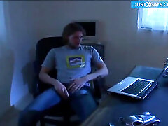 Computer nerd first time anal with dansk man