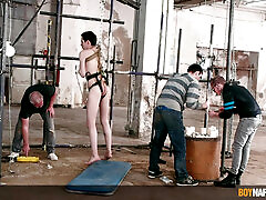 Dom Sean Taylor Torments Sub Joey Valentine Rock Hard Cock