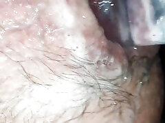 Big ass on a huge plug