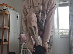 Twink Invites Student with Big Dick to Visit