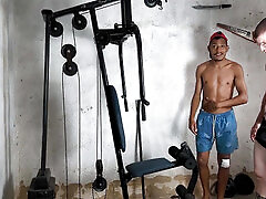 Friends' Gym Workout Ends in Brotherhood