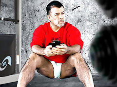 Gym diaries of a big cock