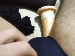 socks and handjob