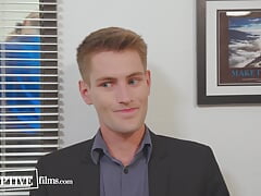 Junior Associate Secretly Bangs Boss in Office After Hours - DisruptiveFilms